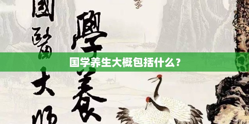 国学养生大概包括什么? 国学养生大概包括什么?