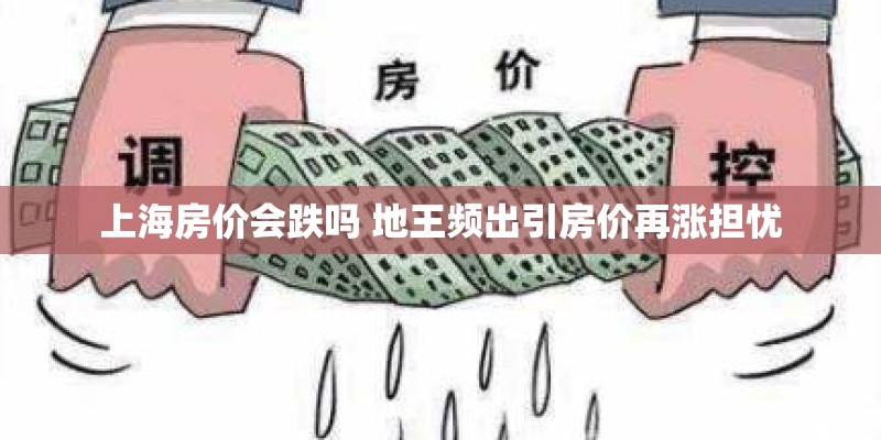 上海房价会跌吗 地王频出引房价再涨担忧
