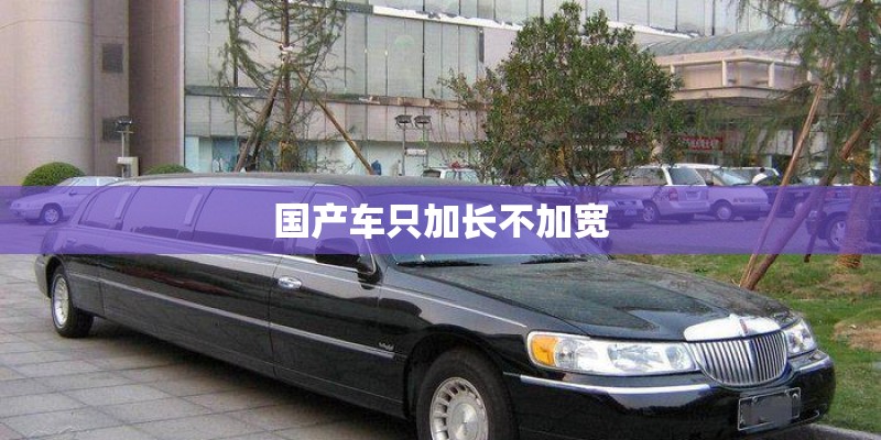 国产车只加长不加宽