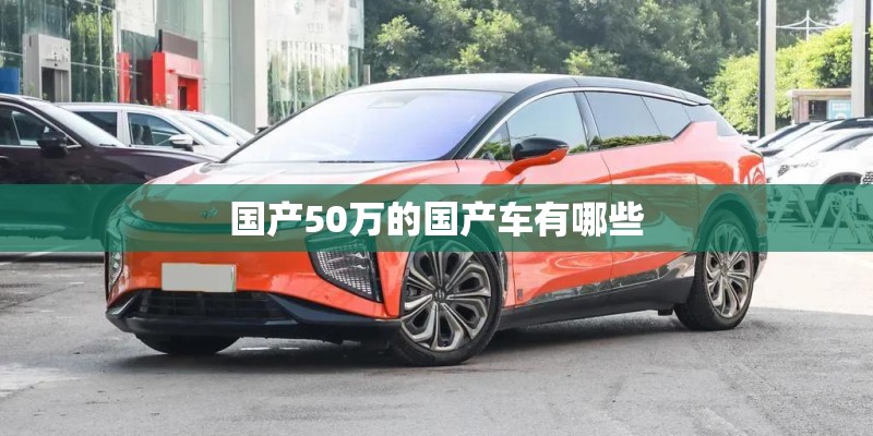国产50万的国产车有哪些