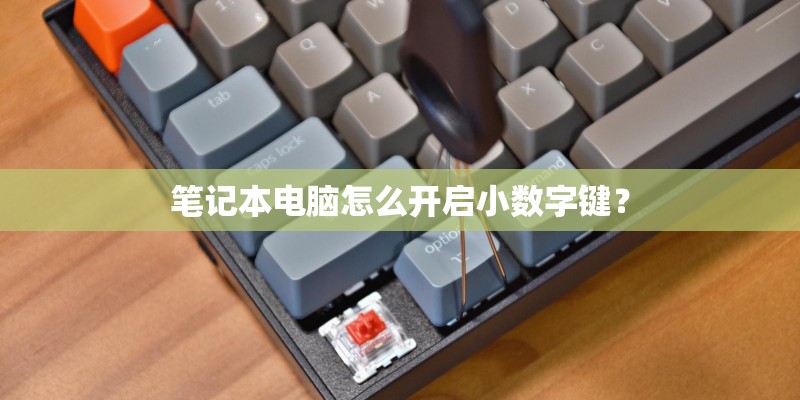 笔记本电脑怎么开启小数字键？