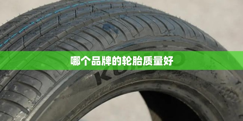 哪个品牌的轮胎质量好