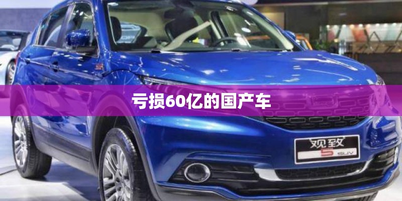 亏损60亿的国产车