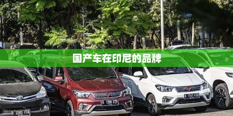 国产车在印尼的品牌