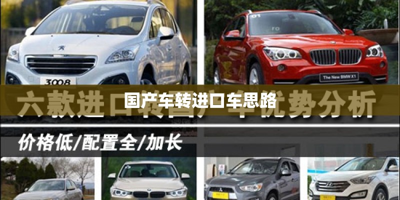 国产车转进口车思路