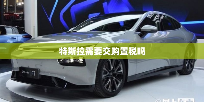 特斯拉需要交购置税吗