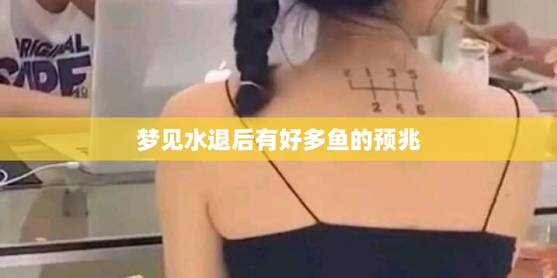 梦见水退后有好多鱼的预兆