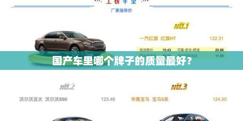 国产车里哪个牌子的质量最好？