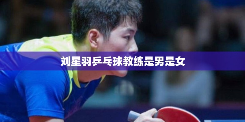 刘星羽乒乓球教练是男是女