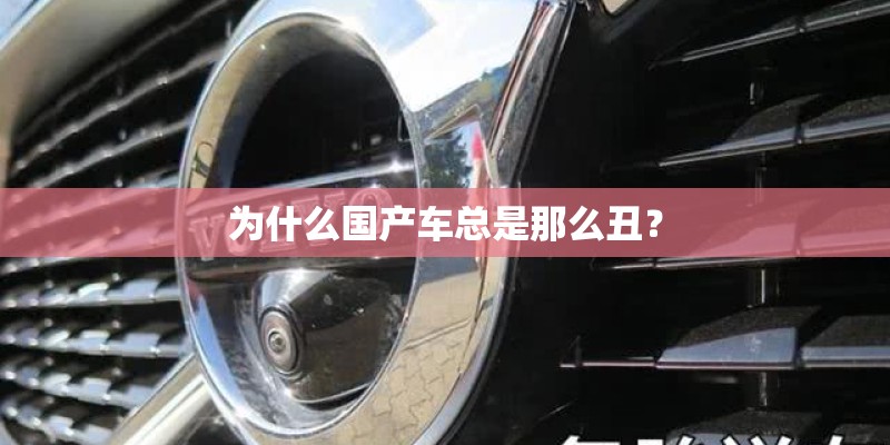 为什么国产车总是那么丑? 为什么国产车总是那么丑?