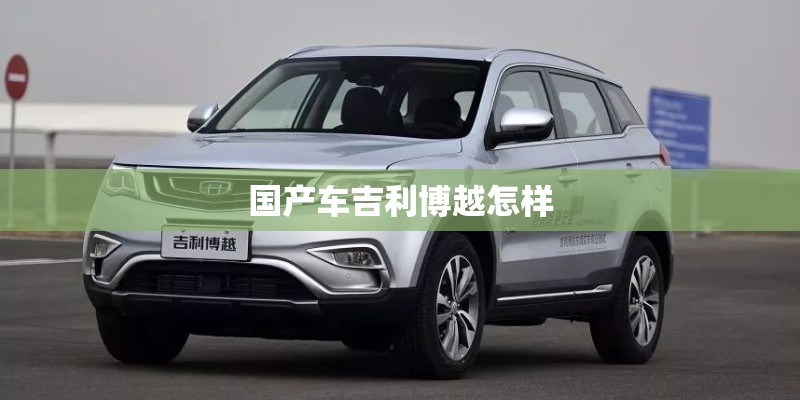 国产车吉利博越怎样