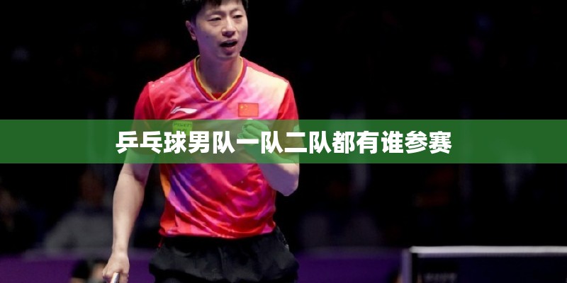 乒乓球男队一队二队都有谁参赛