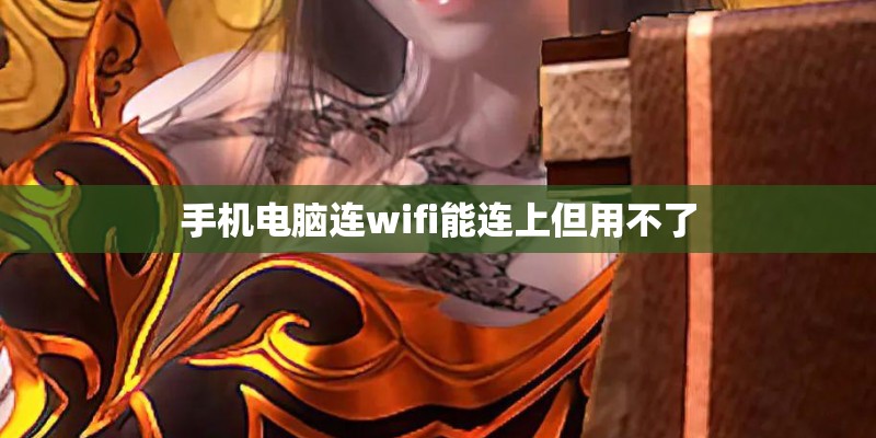 手机电脑连wifi能连上但用不了
