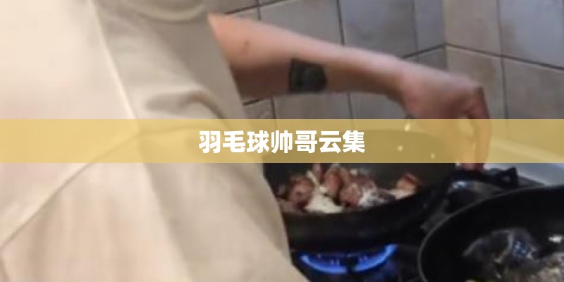 羽毛球帅哥云集