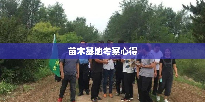 苗木基地考察心得