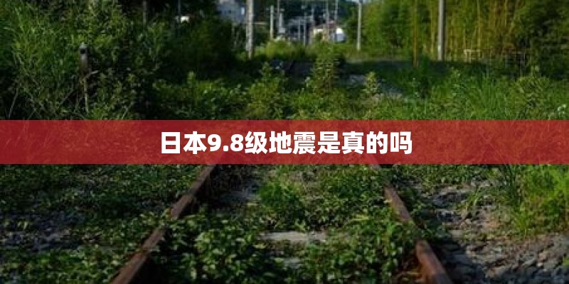 日本9.8级地震是真的吗