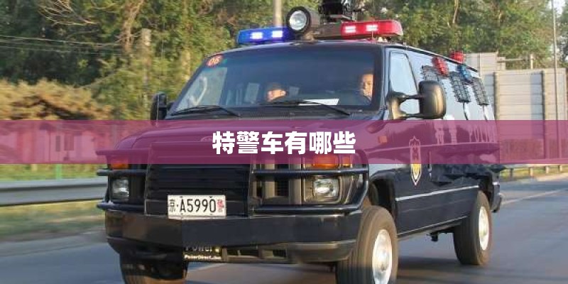 特警车有哪些
