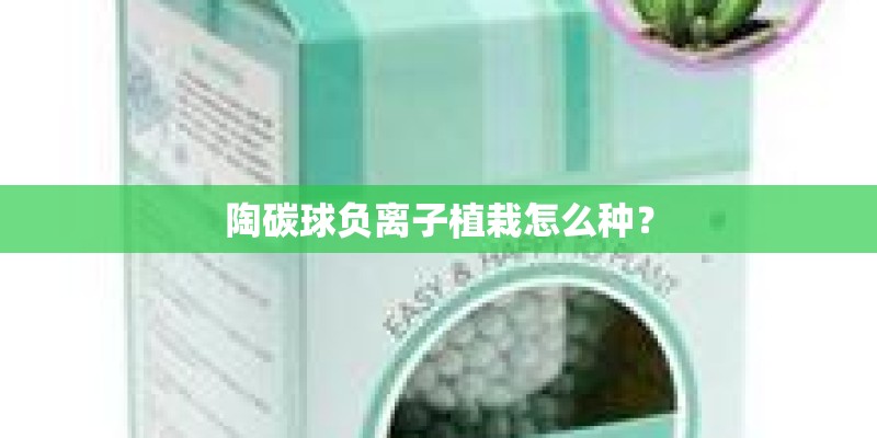 陶碳球负离子植栽怎么种? 陶碳球负离子植栽怎么种?