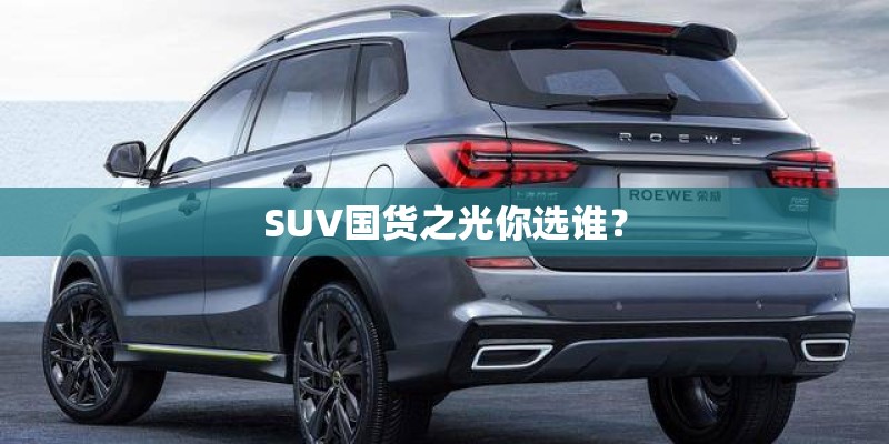 SUV国货之光你选谁? SUV国货之光你选谁?