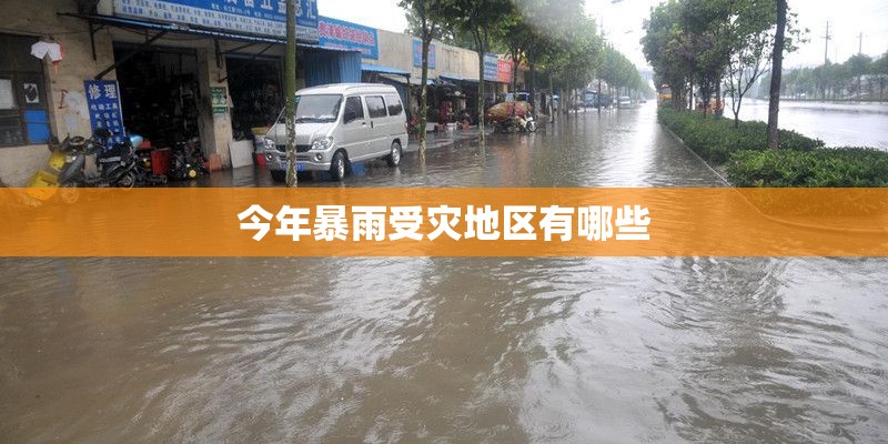 今年暴雨受灾地区有哪些