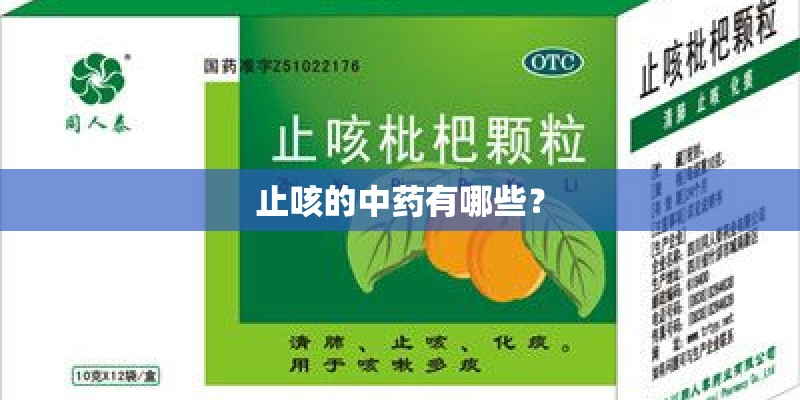 止咳的中药有哪些？