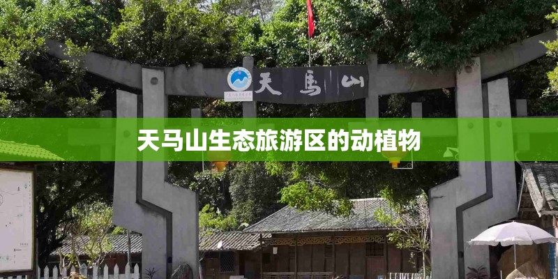 天马山生态旅游区的动植物