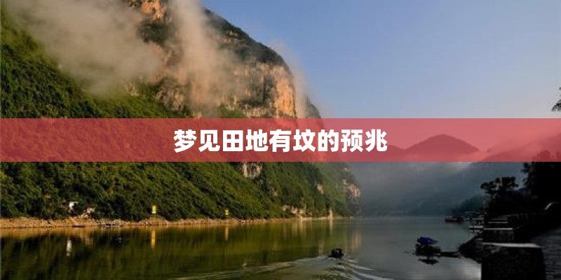 梦见田地有坟的预兆