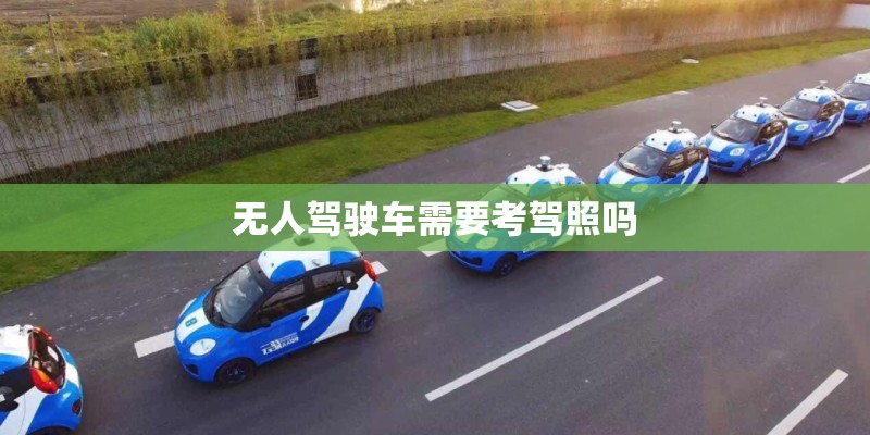 无人驾驶车需要考驾照吗