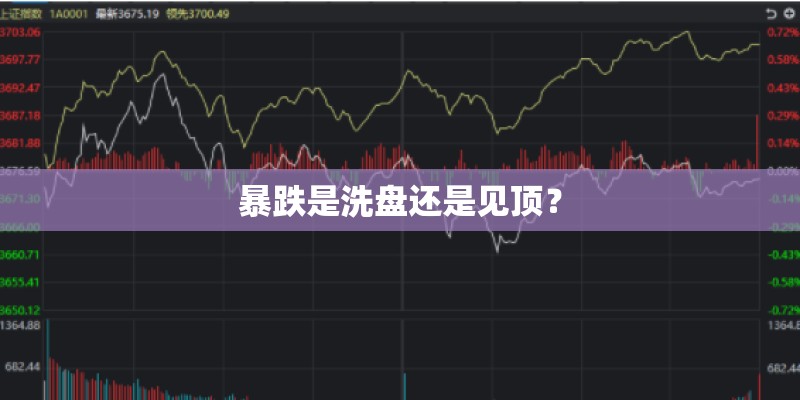暴跌是洗盘还是见顶？