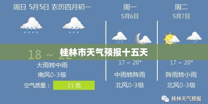 桂林市天气预报十五天 桂林市天气预报十五天