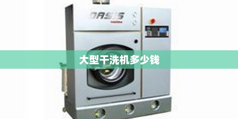 大型干洗机多少钱