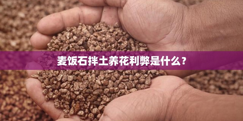 麦饭石拌土养花利弊是什么？