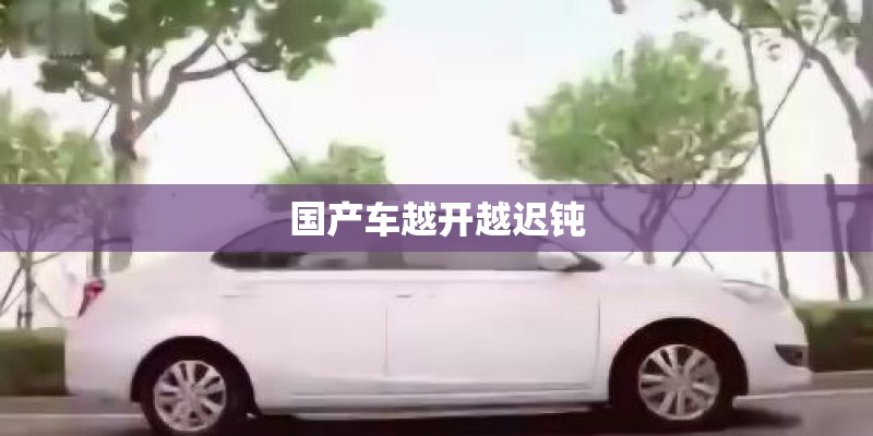国产车越开越迟钝