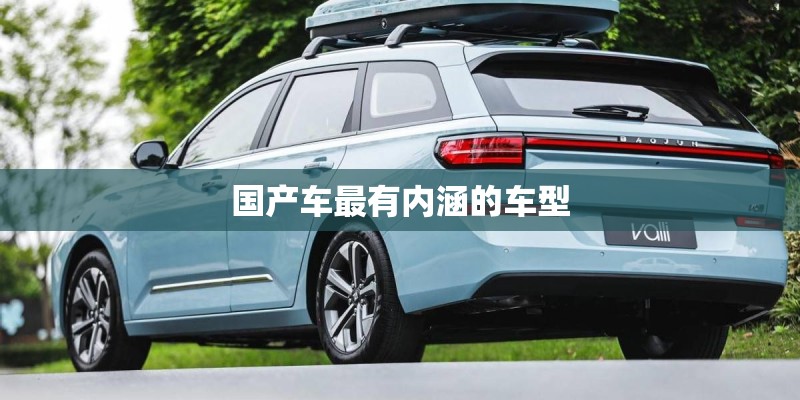国产车最有内涵的车型