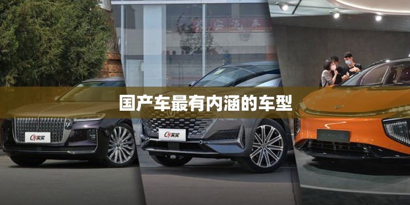 国产车最有内涵的车型 国产车最有内涵的车型