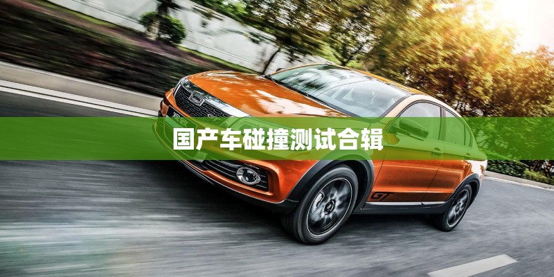 国产车碰撞测试合辑