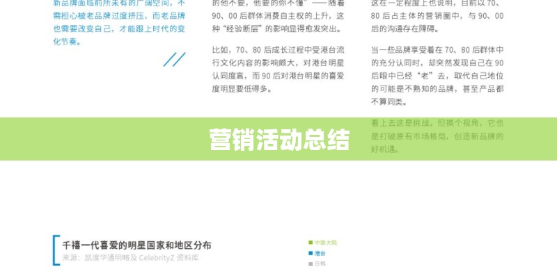 营销活动总结