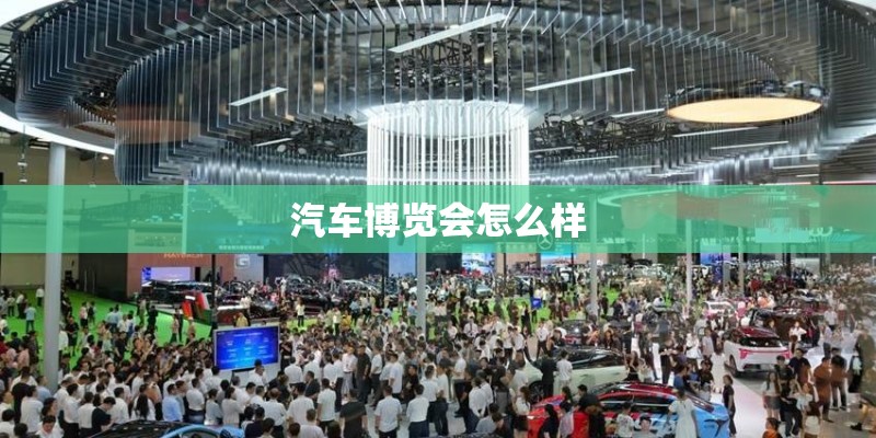 汽车博览会怎么样