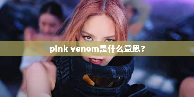 pink venom是什么意思？