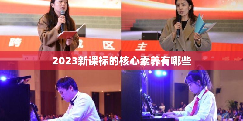 2023新课标的核心素养有哪些