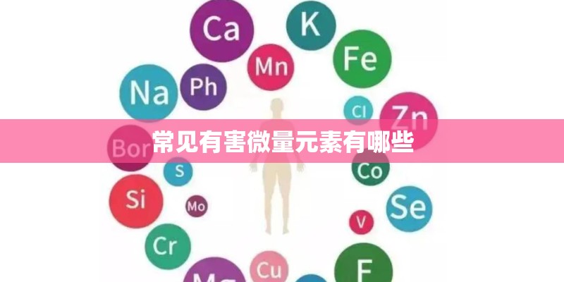 常见有害微量元素有哪些