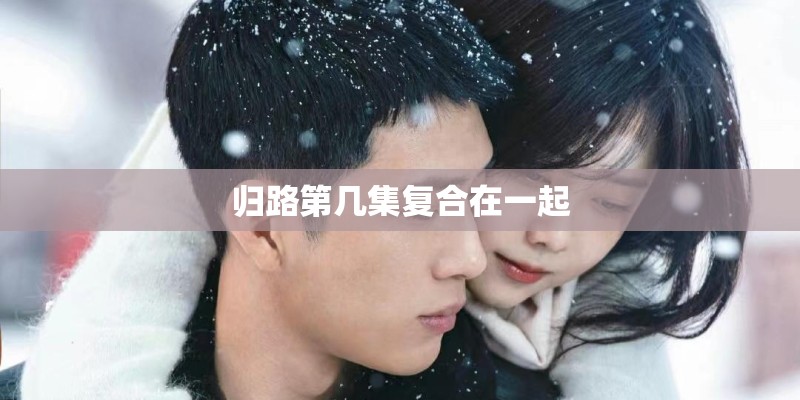 归路第几集复合在一起