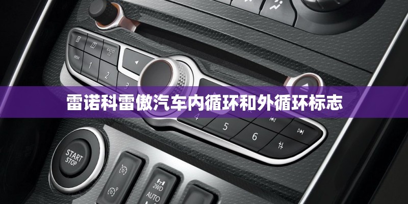 雷诺科雷傲汽车内循环和外循环标志