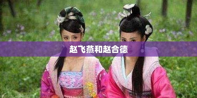 赵飞燕和赵合德