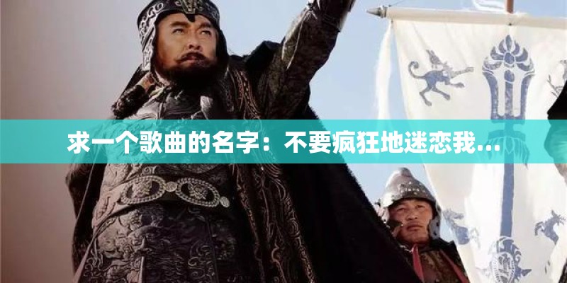 求一个歌曲的名字：不要疯狂地迷恋我…