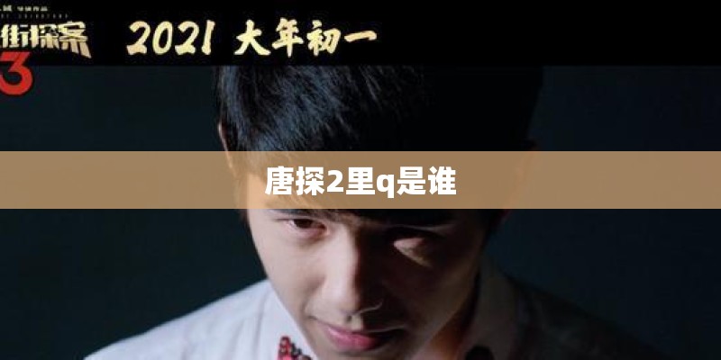 唐探2里q是谁