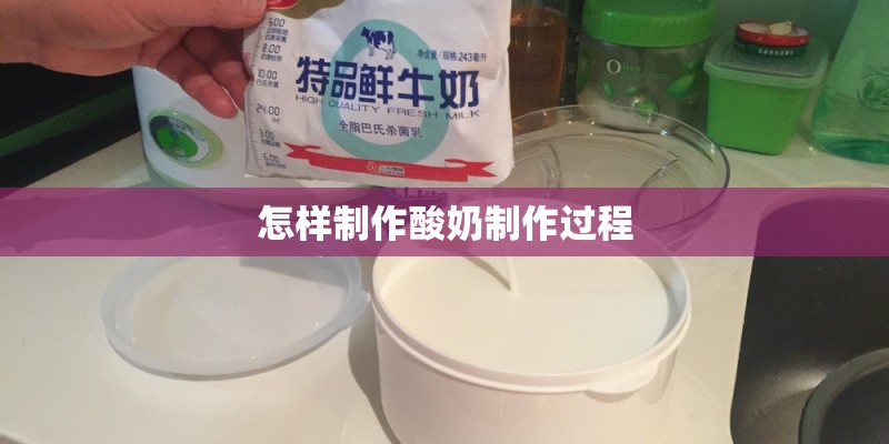 怎样制作酸奶制作过程