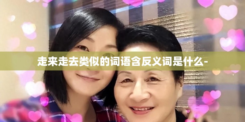 走来走去类似的词语含反义词是什么-