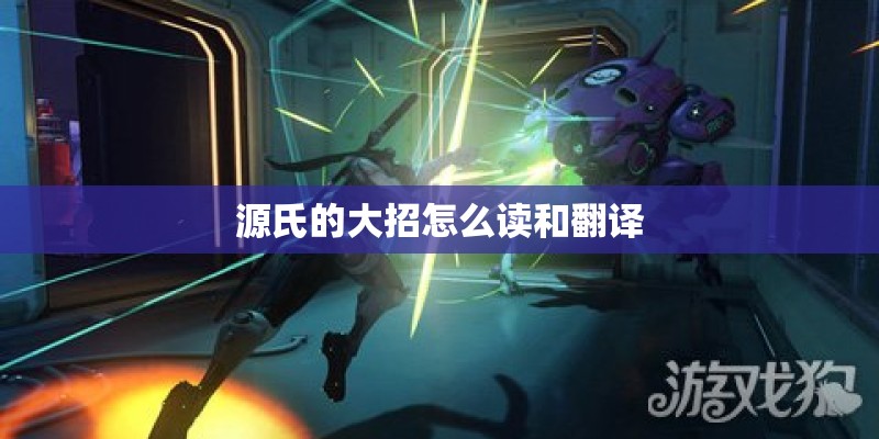源氏的大招怎么读和翻译