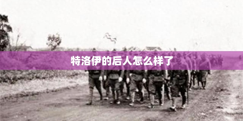 特洛伊的后人怎么样了